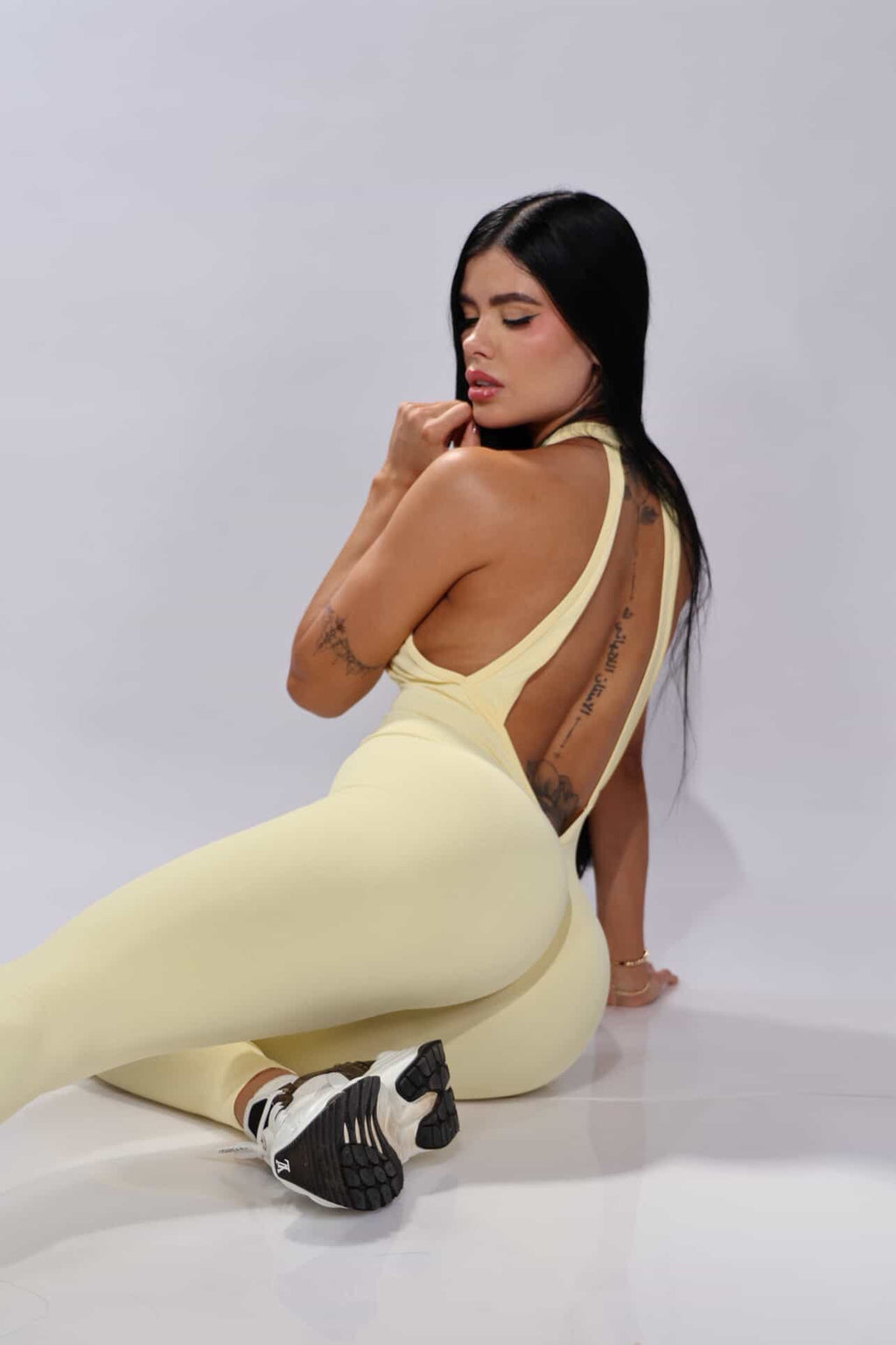 Enterizo Deportivo Halter Sculpt